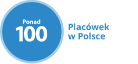 ponad 100 placówek w Polsce