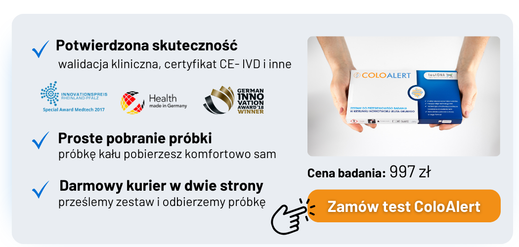 Zamów test ColoAlert